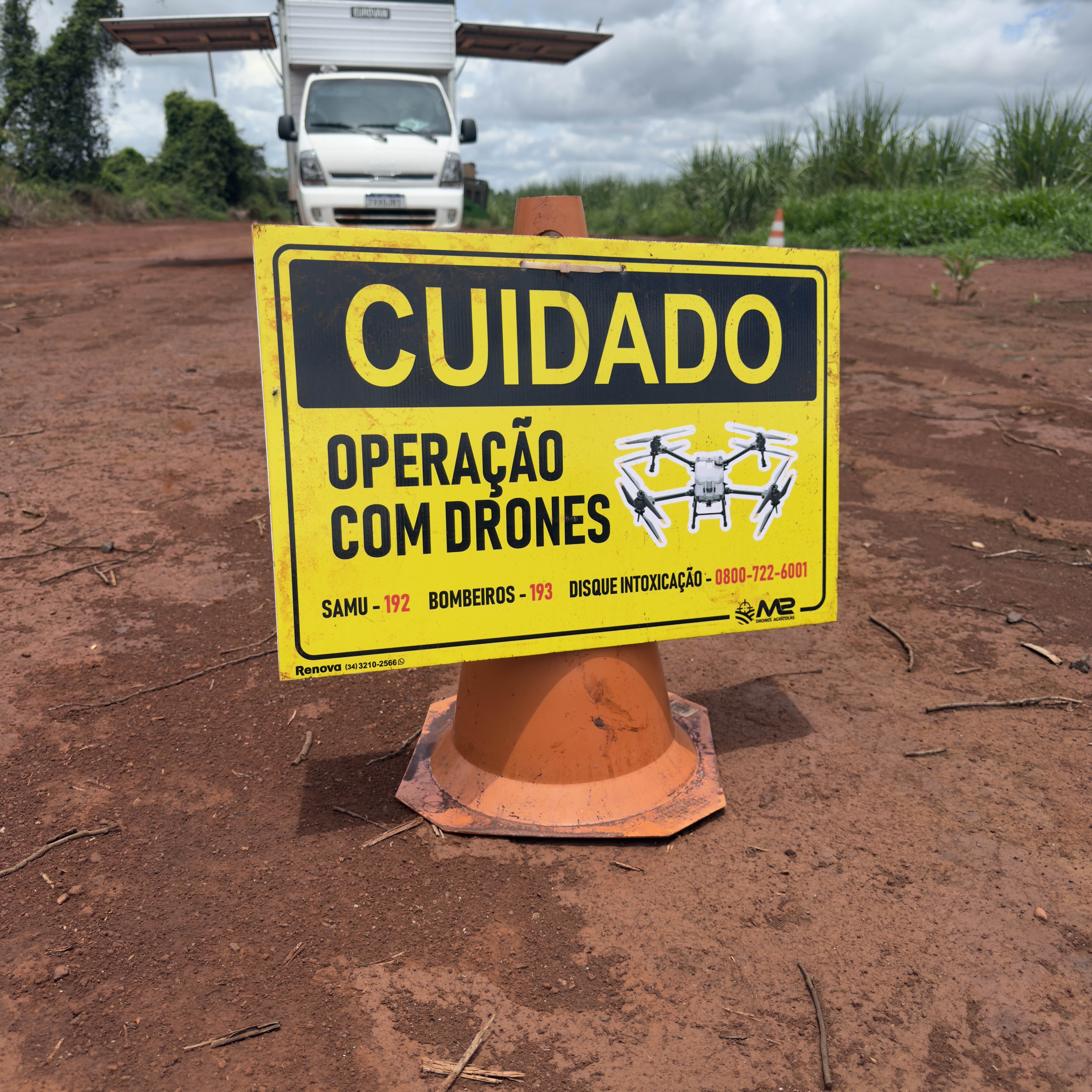 Placa operação