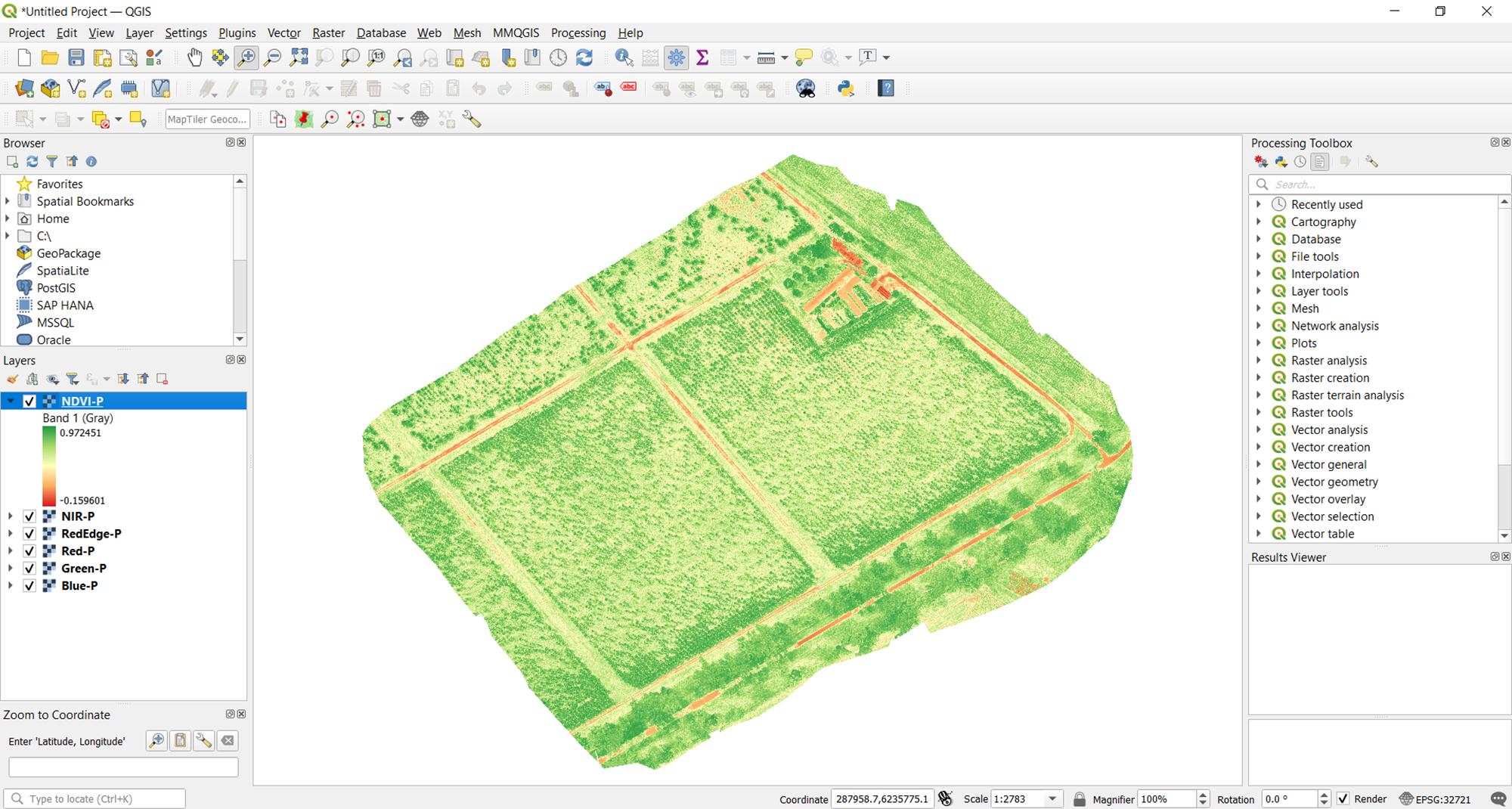 Processamento de imagens aerofotogramétricas — fotogrametria com drone RTK GNSS