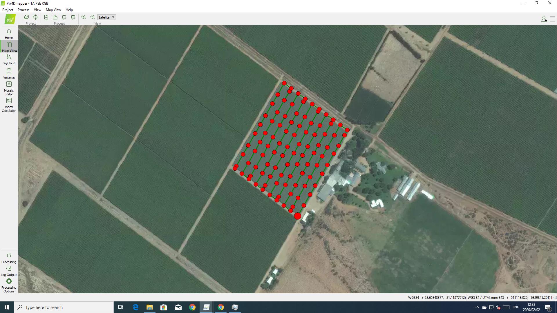 Produtos do mapeamento com drone — ortofoto MDT nuvem de pontos e mapa hipsométrico